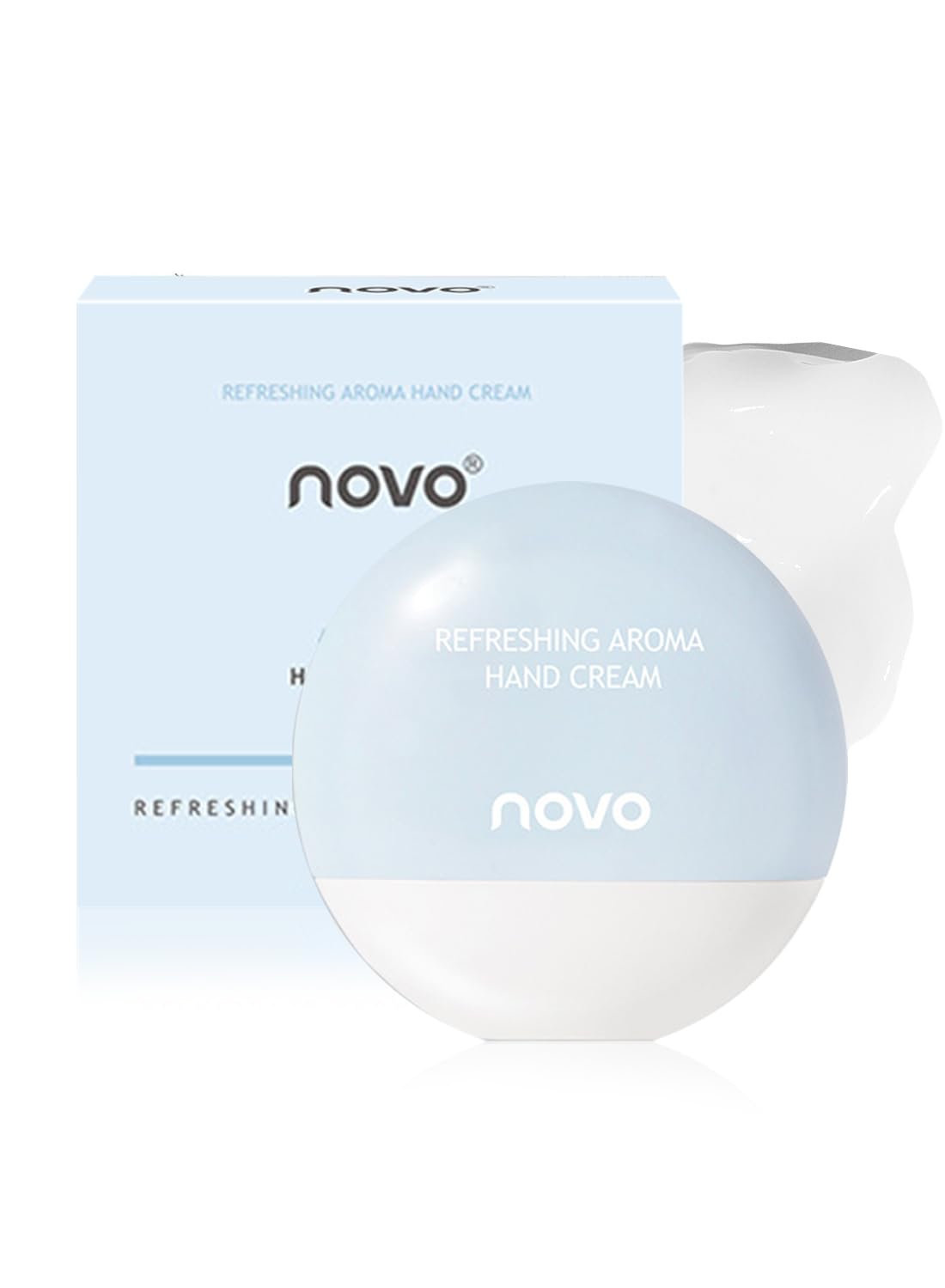 Hand Cream, Non-Greasy Refreshing Hand Moisturizer with Adenophora Extract & Polygonatum Odoratum Extract, Ultimate Hydrating Hand Lotion for Tough Dry Skin 45G
