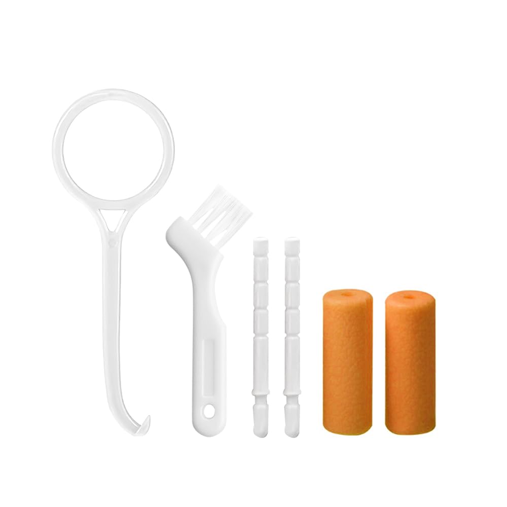 Teeth cover Removal Tool Kit with 2 Chewies, 1 Removal Tool, and 1 Brush
