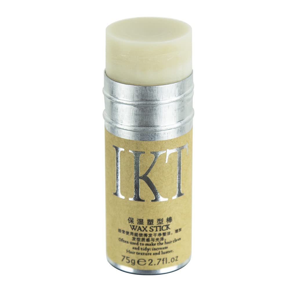 Hair Wax Stick Strong and Long-Lasting Hold Non-greasy Styling Wax for Flyaways Edge Frizz Hair Suitable for Unisex-75g