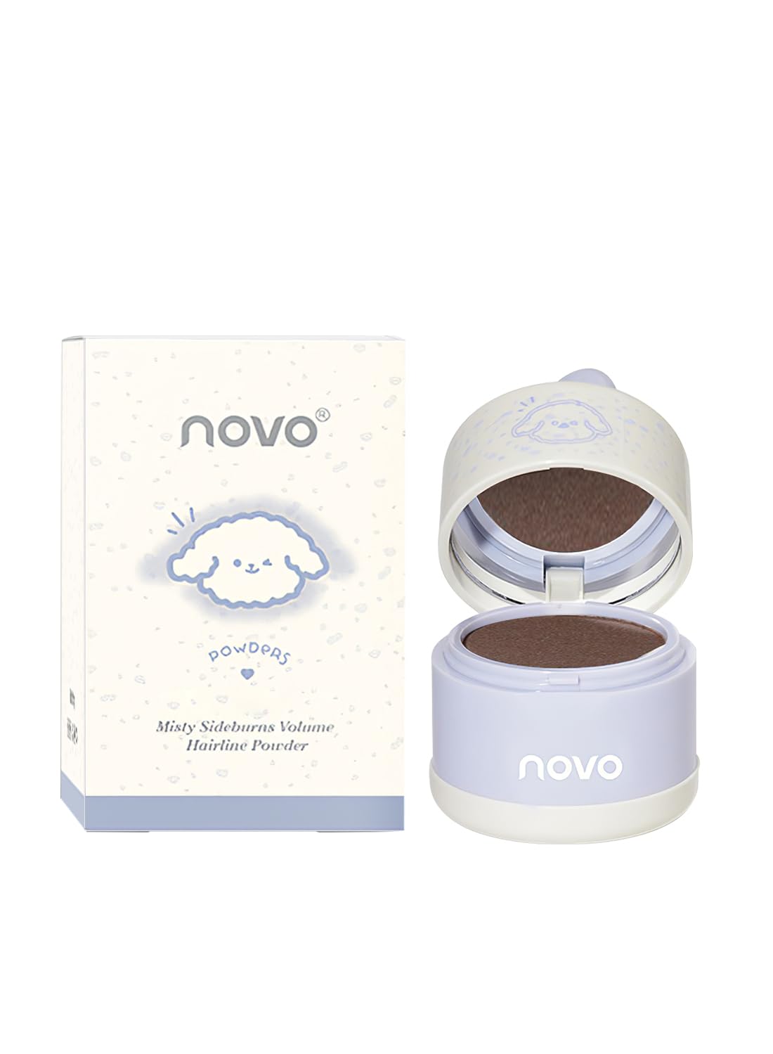 Instantly Hairline Powder, Waterproof Long Lasting Root Touch Up Hair Powder, Volume Hairline Powder, Quick Cover Grey Hair Root Concealer for Women and Men