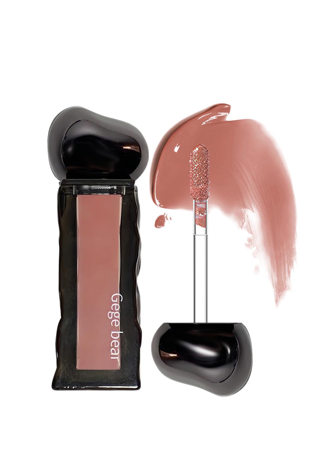 Lip Gloss, Mirror Glossy Ultra Hydrating Long Lasting Nonstick Cup Moisturizing High Pigmented Liquid Lipstick, Plump Lips and Improve Complexion