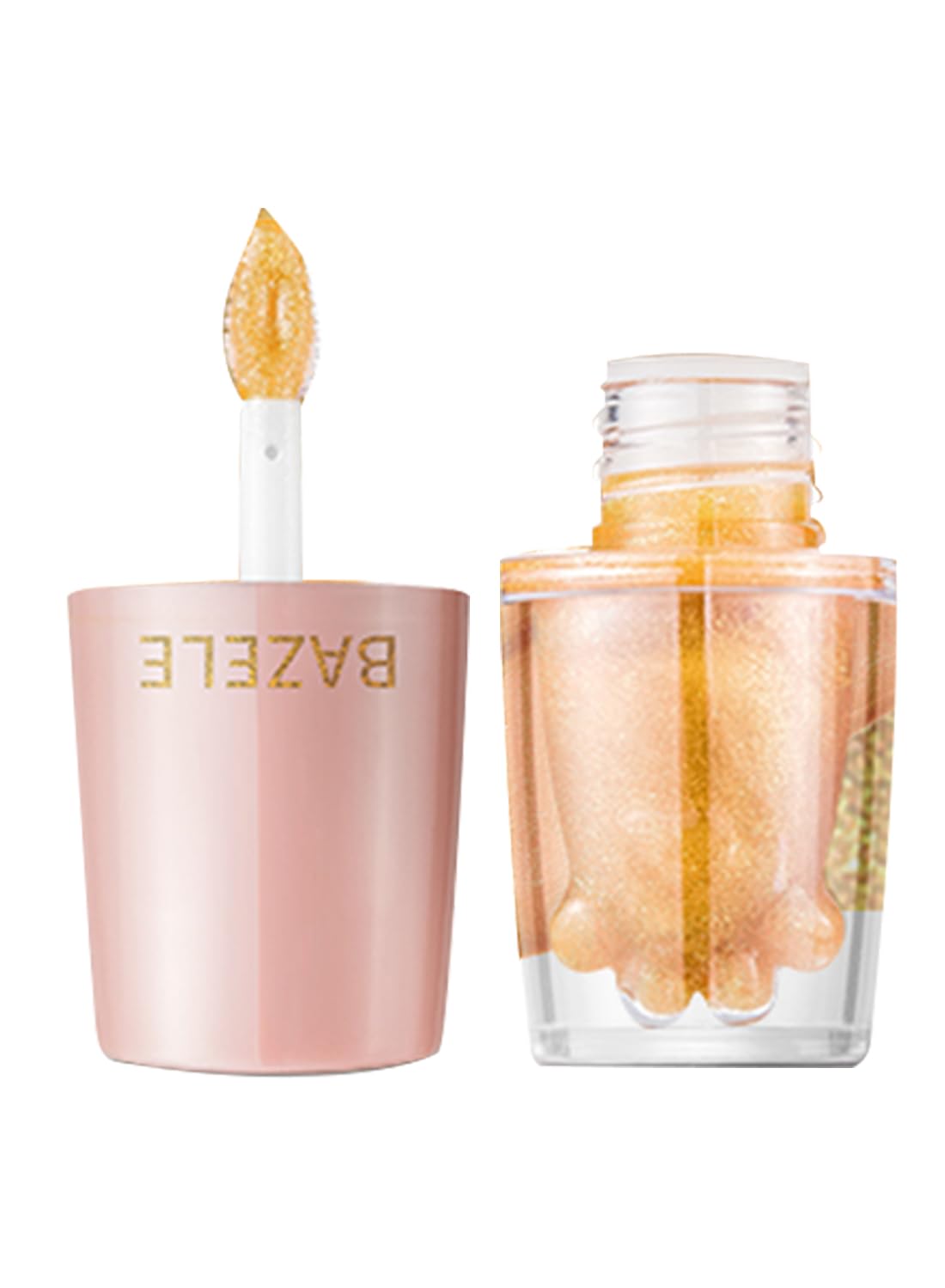Jelly Lipstick Liquid, Mirror Cat Paw Waterproof High Pigment Lip Gloss