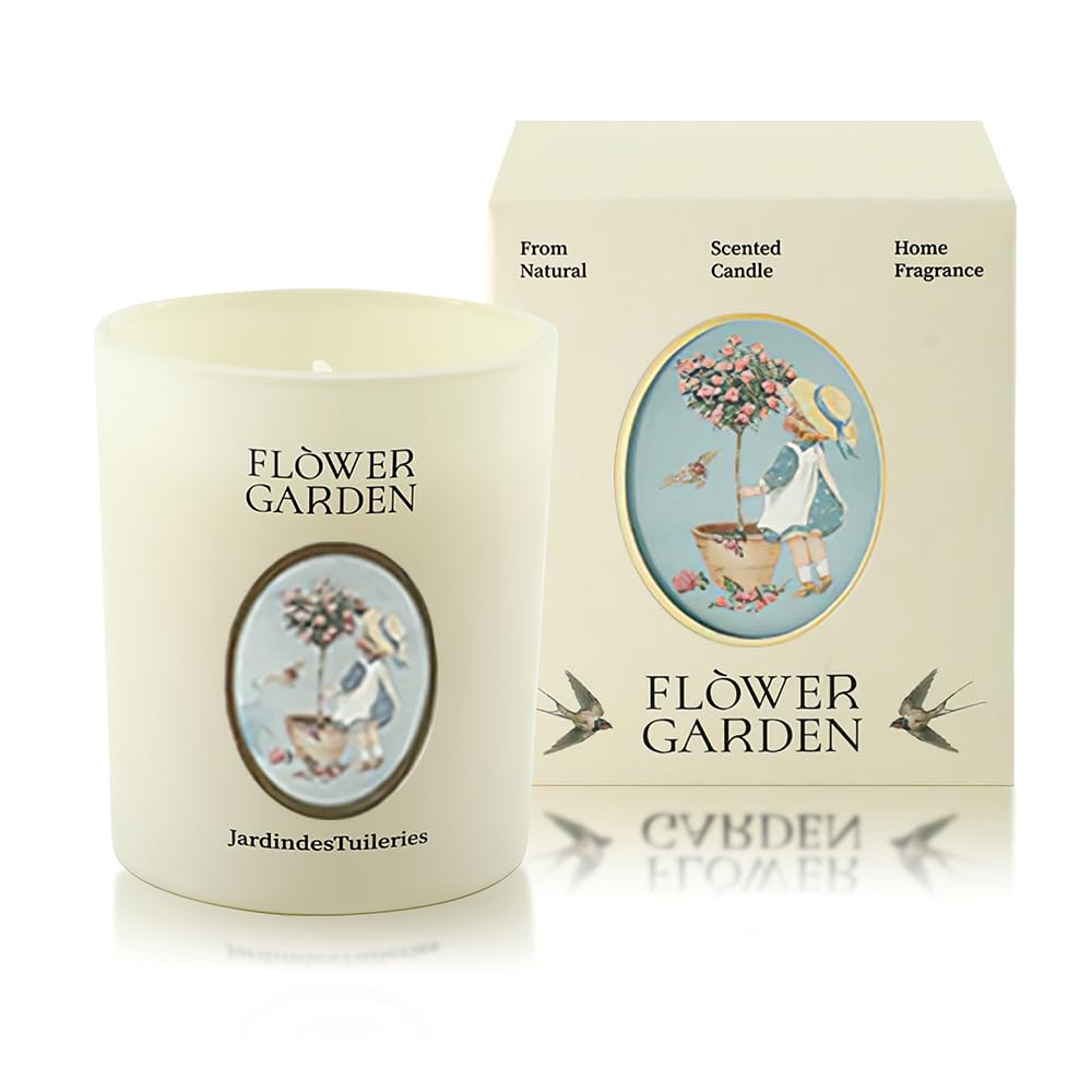 Scented Candle, Natural Luxury Aromatherapy Air Freshener for Bathroom Office Décor 100g