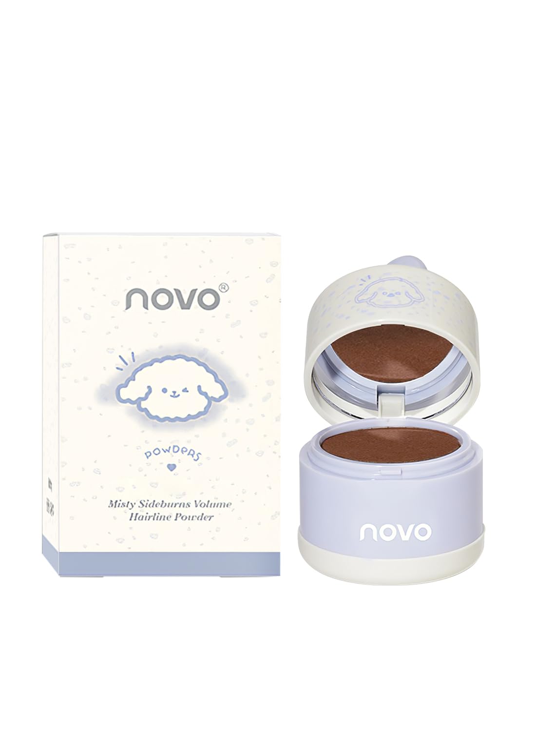 Instantly Hairline Powder, Waterproof Long Lasting Root Touch Up Hair Powder, Volume Hairline Powder, Quick Cover Grey Hair Root Concealer for Women and Men
