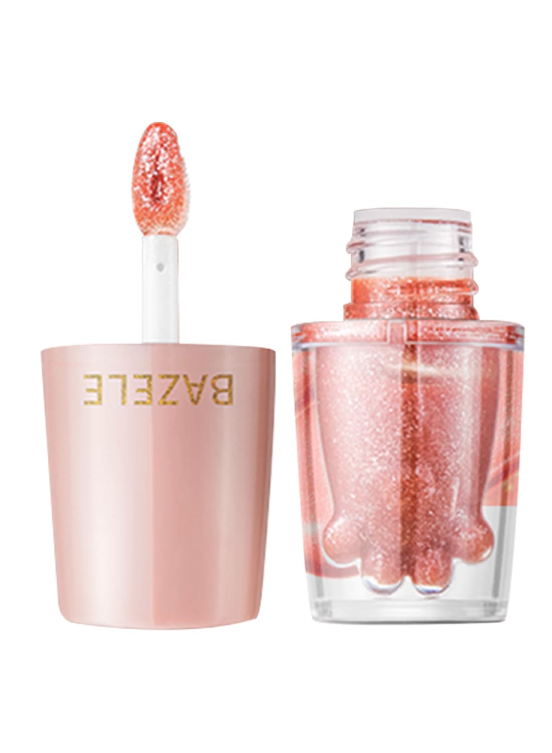 Jelly Lipstick Liquid, Mirror Cat Paw Waterproof High Pigment Lip Gloss