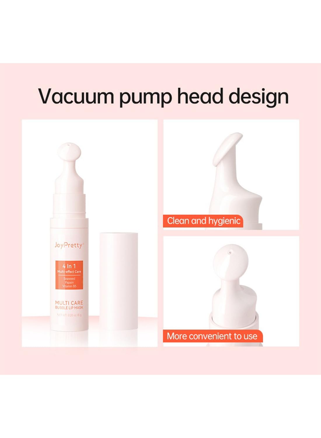 Lip Moisturizer, 4-in-1 Hydrating Lip Mask, Lip Care to Fade Lip Lines 8g