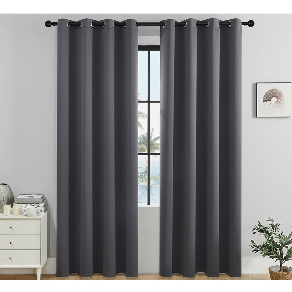 Blackout Curtains, Drapes Grommet Room Window Curtains
