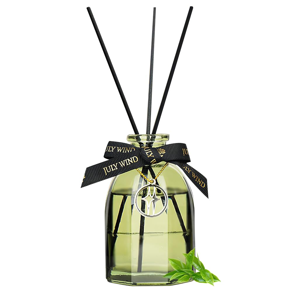 Reed Diffuser, Home Fragrance Essential Oil with 5 Reed Sticks for Home Bathroom Office Décor 150ml