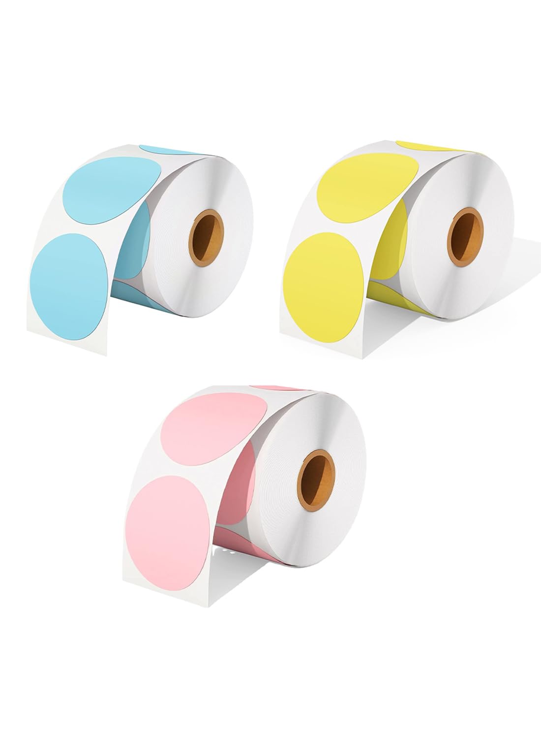 Colorful Round Thermal Label-50.8mm
