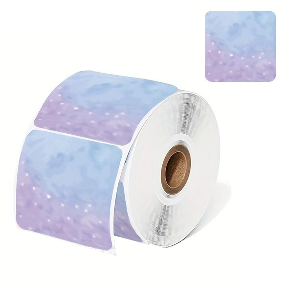 Colorful Round Thermal Label-50.8mm