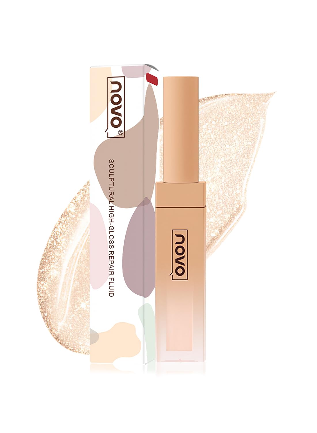 Liquid Contour Stick, Long Lasting Waterproof High Gloss Highlighter Stick, Blendable Lightweight Smooth Bronzer Stick for Face and Body Matte Finish