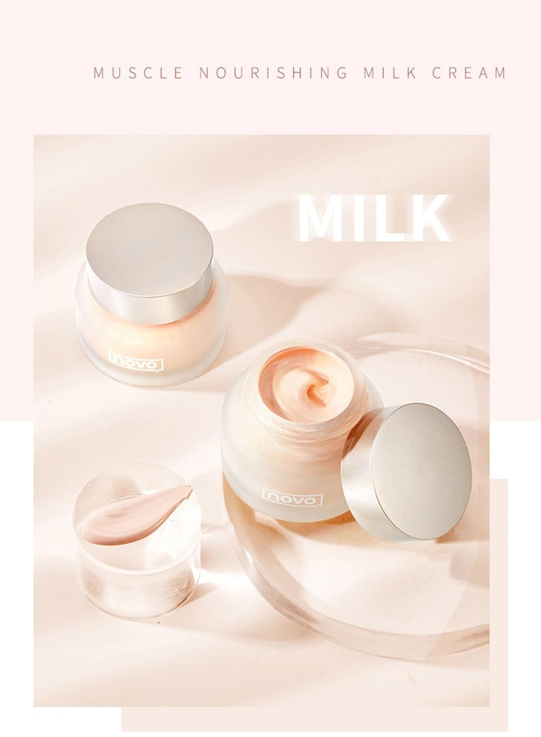 Foundation Cream, Moisturizing Long Lasting Waterproof Face Makeup Foundation, Natural Foundation, Brightening Full Coverage Concealer, Even Skin Tone for All Skin Types 30g