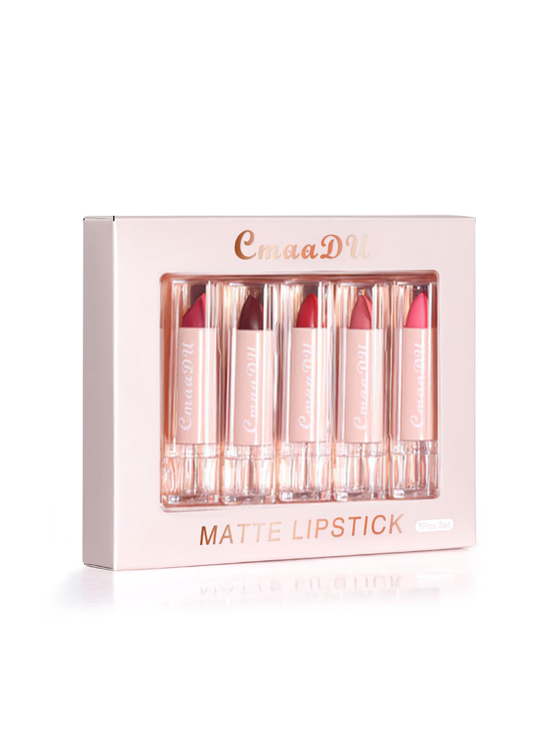 Cmaadu 5 Colors Matte Lipstick Set