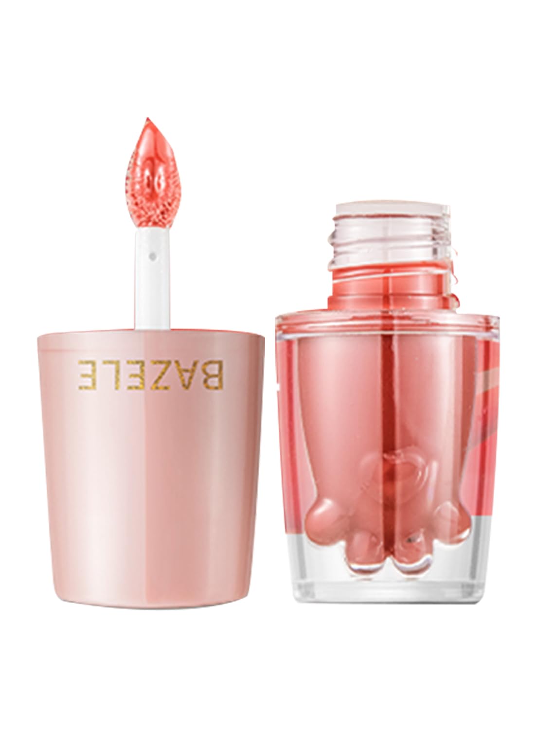 Jelly Lipstick Liquid, Mirror Cat Paw Waterproof High Pigment Lip Gloss