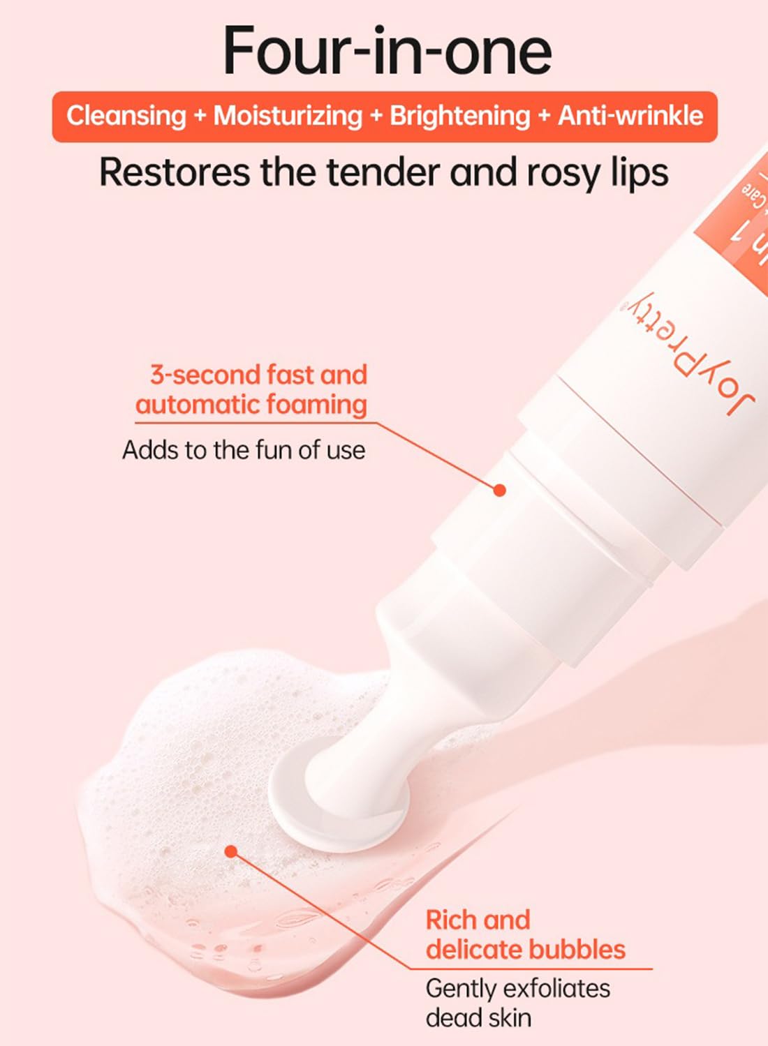 Lip Moisturizer, 4-in-1 Hydrating Lip Mask, Lip Care to Fade Lip Lines 8g