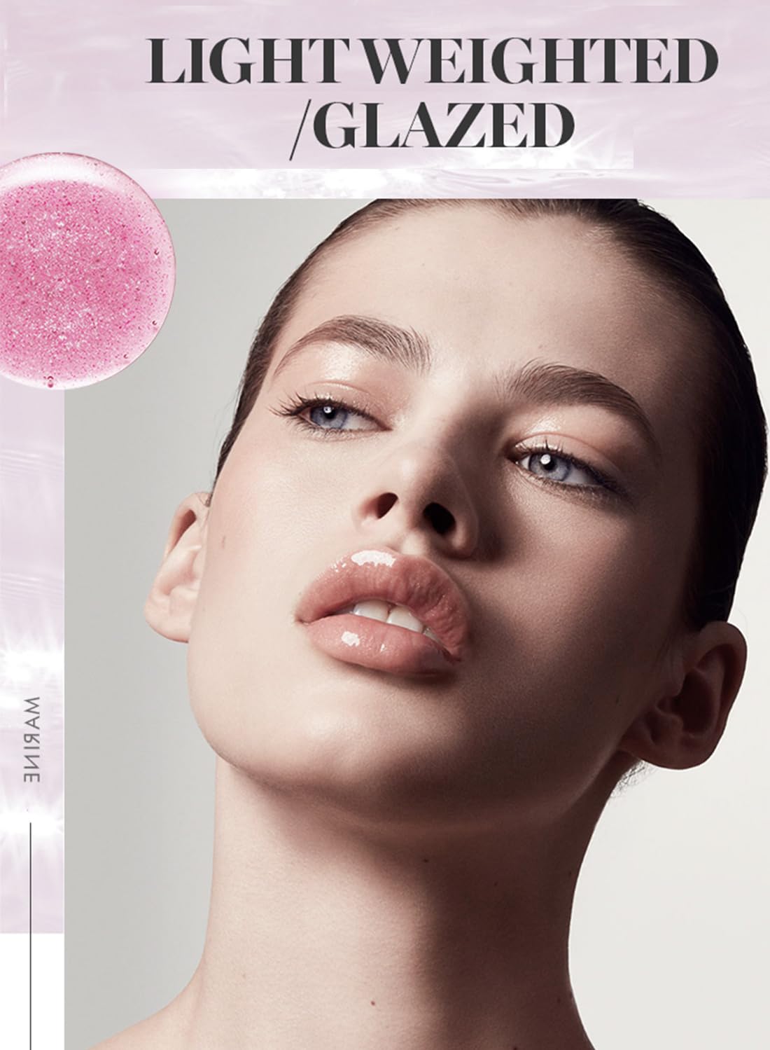 Jelly Lipstick Liquid, Mirror Cat Paw Waterproof High Pigment Lip Gloss