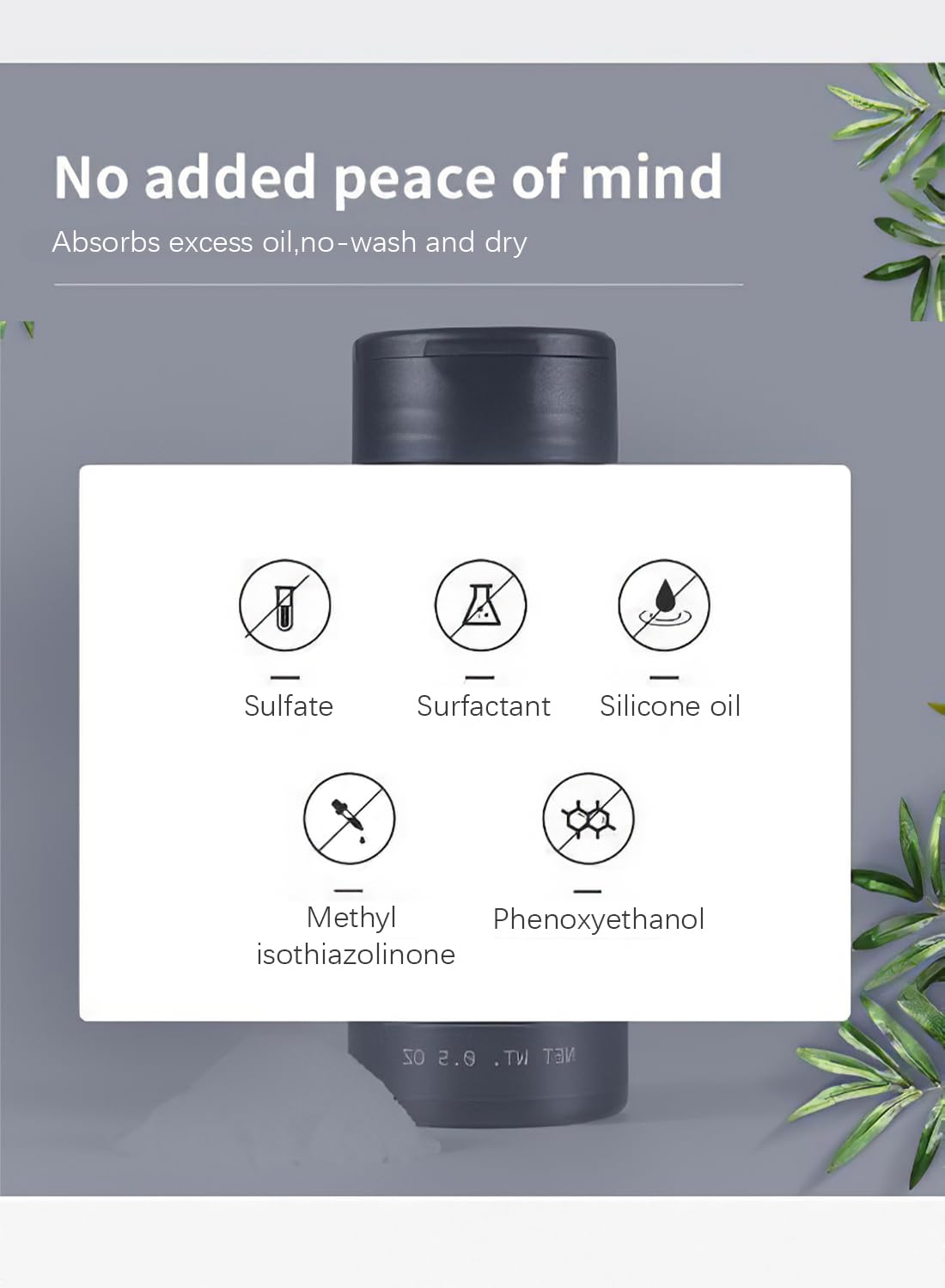Hair Styling Powder, Matte Finish Oil-Control Easy to Apply Hair Volumizer, Lightweight Volumizing Powder for Hair, Strong Hold Natural Look Texture Powder for Unisex 0.5 oz.
