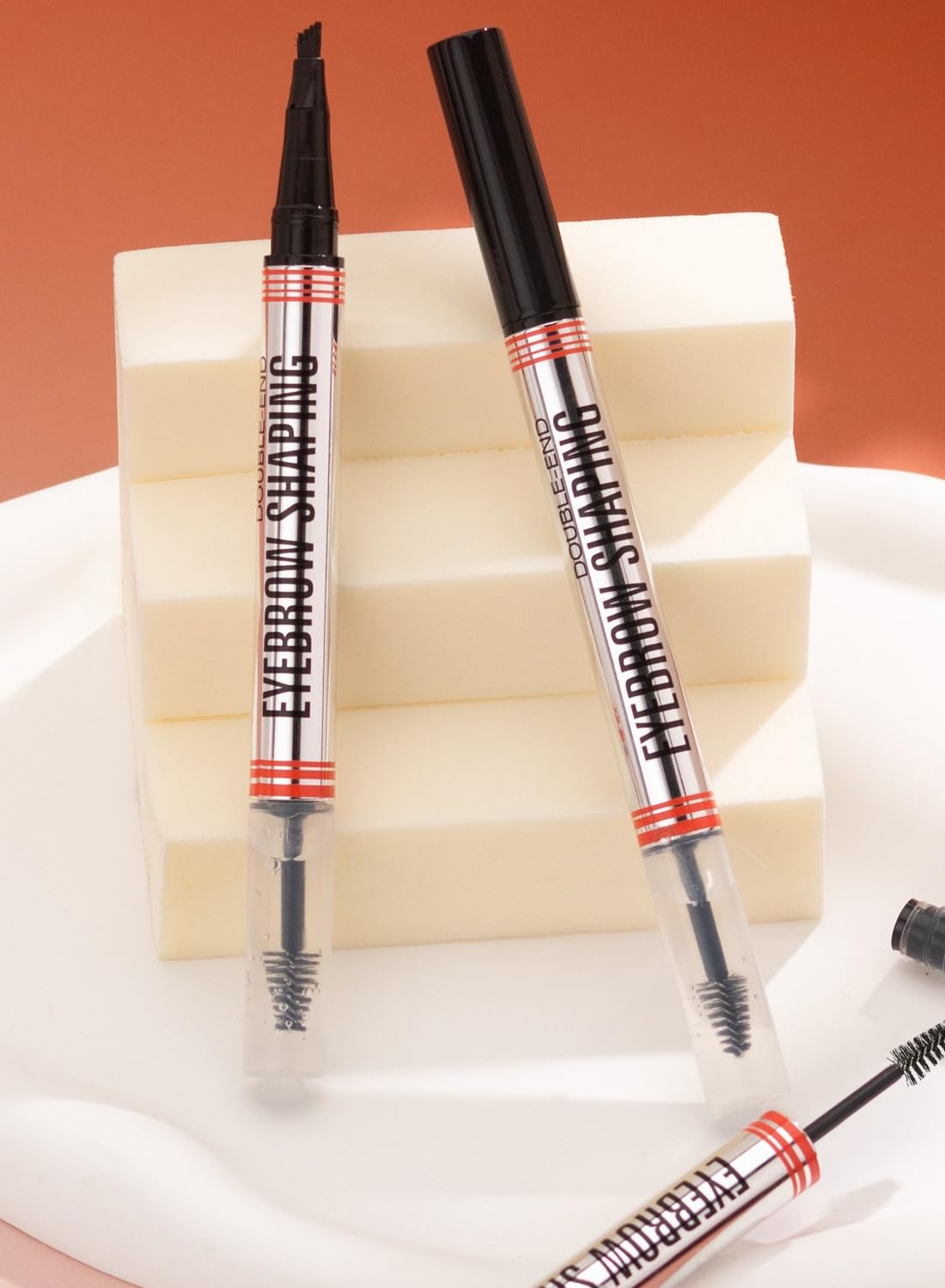 2 in 1 4-Tip Brow Pen & Eyebrow Gel