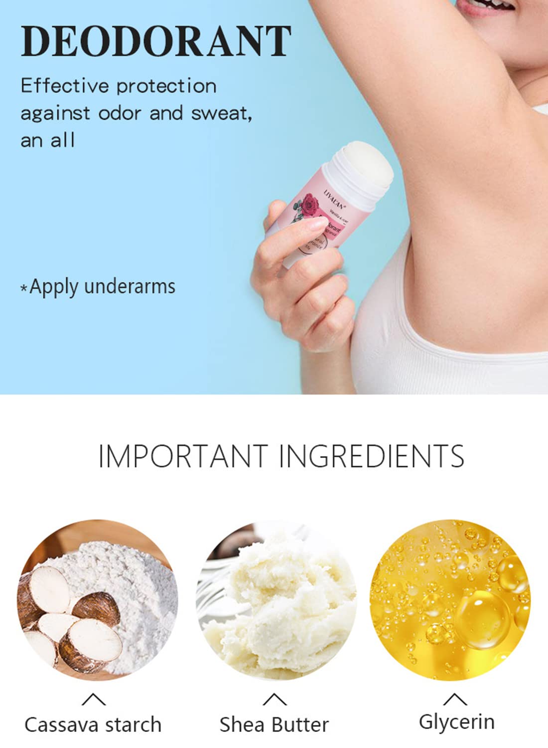 Solid Balm Long Lasting Natural Portable Light No Pungent Travel Friendly Solid Fragrance for Unisex-Orange Flower/White