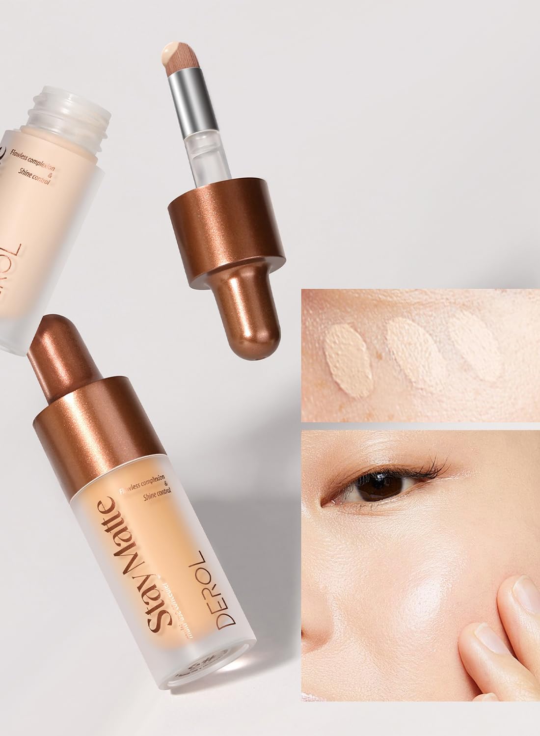 Concealer Stick, Hydrating Full Coverage Flawless Corrector Stick, Long Lasting Multi-Use Cream Contouring Highlighter Makeup Stick, Under Eye Concealer 3.5ML