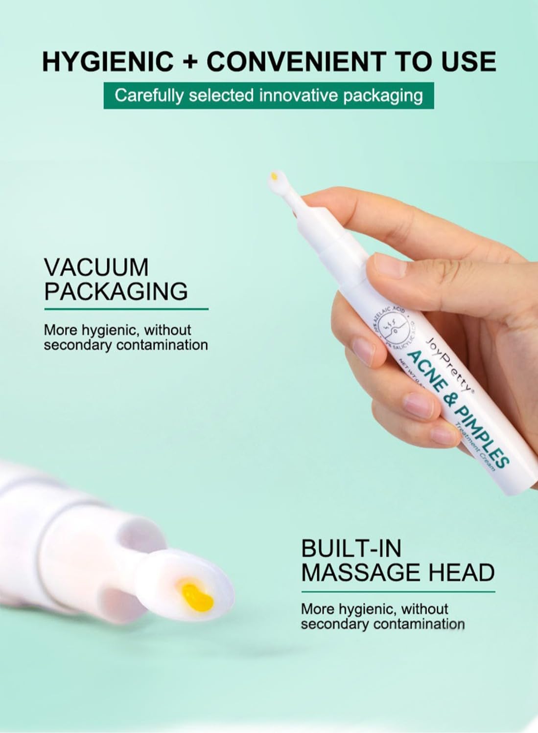 Anti-Acne Facial Treatment, Repairing and Soothing Facial Cream 15g