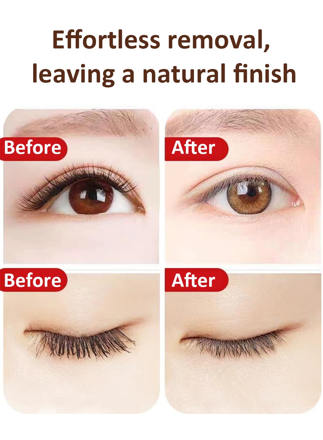 Eyelash Extensions Remover Cream, Lashes Glue Remover for Salon 5g