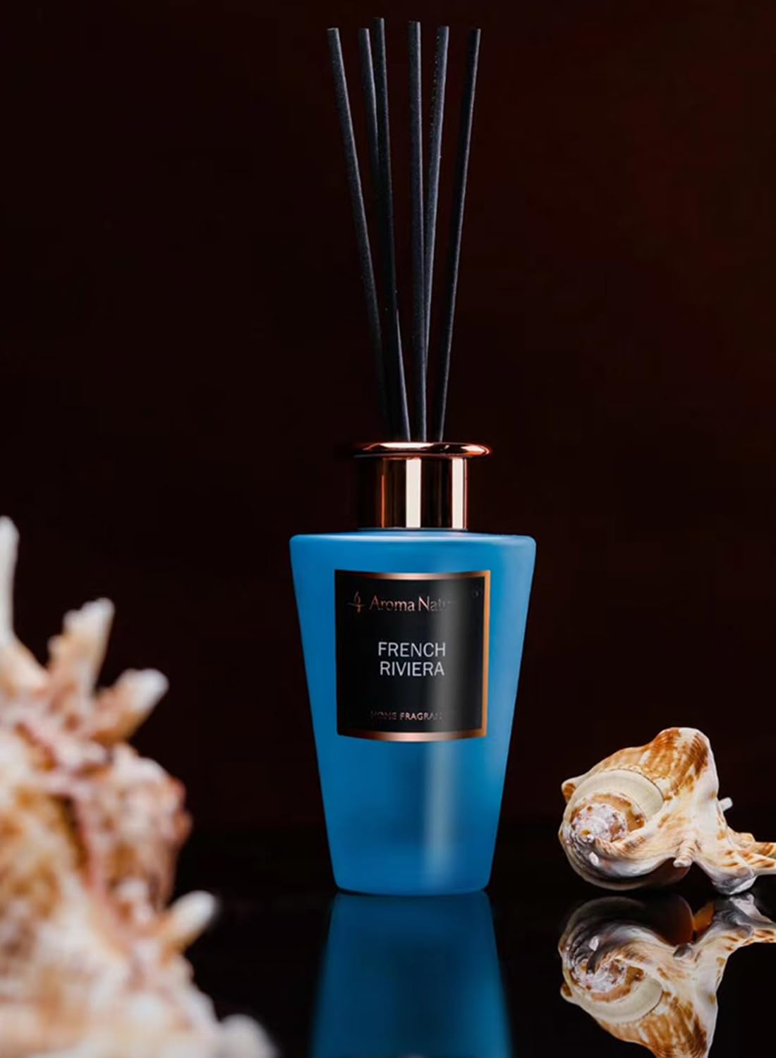 Aroma Naturals Reed Diffuser Gift Set for Women, Scented Aromatherapy Diffuser Set, Air Freshener, Home Decor & Home Fragrance for Bedroom Bathroom Office 200ml