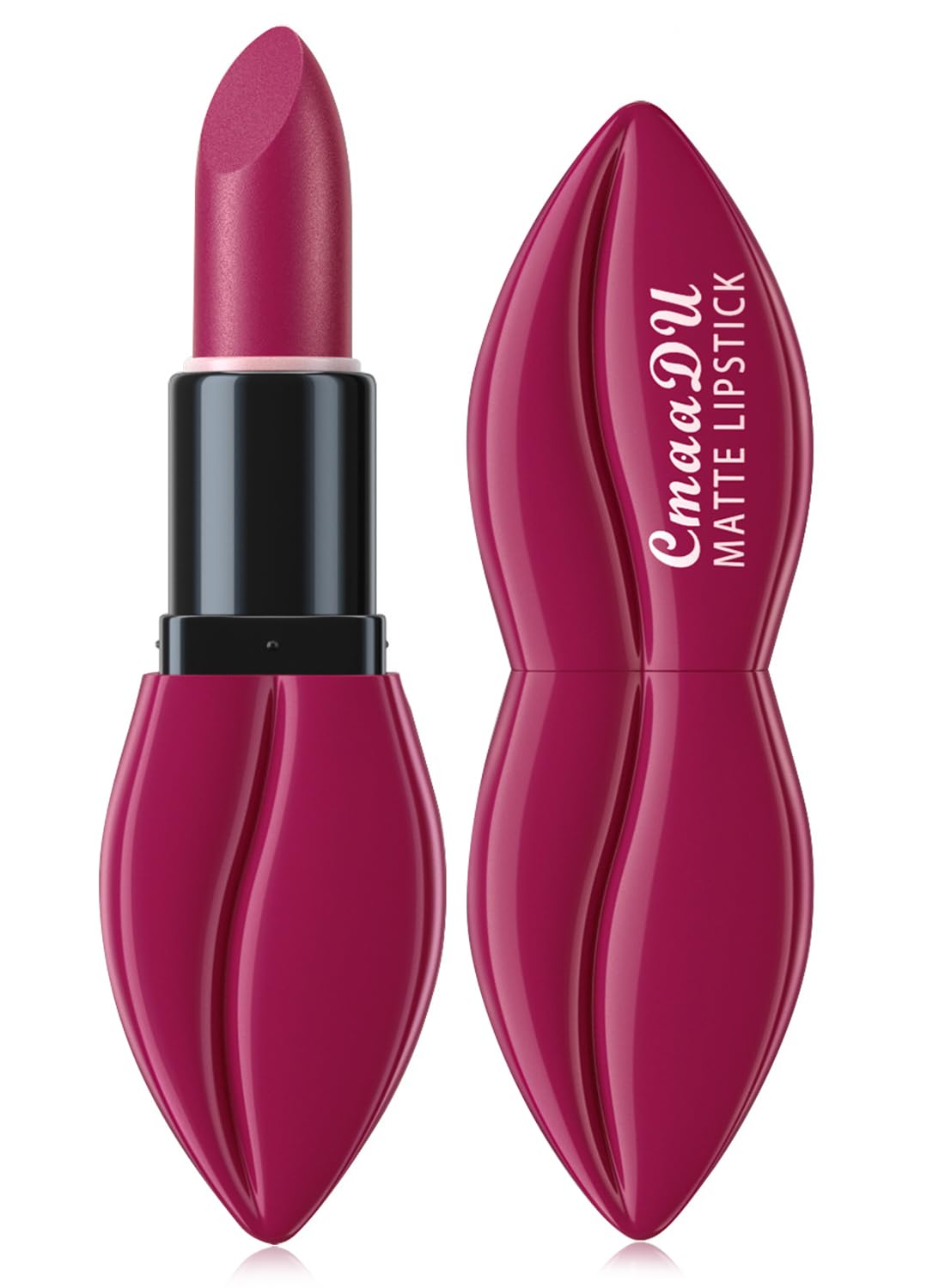 Matte Lipstick for Women, Long Lasting Waterproof Highly Pigmented Moisturizing Velvet Lip Gloss, Not Fade Lightweight Smudge Proof Lip Stain for Girls and Women - Purple 04