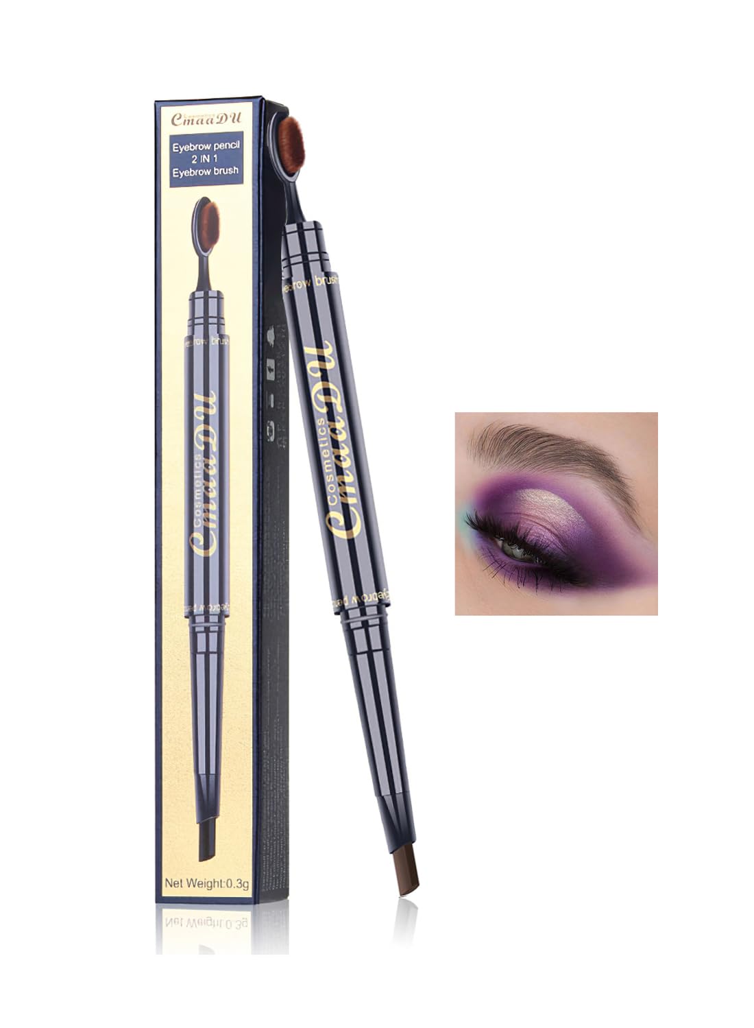 Eyebrow Toothbrush Pencil
