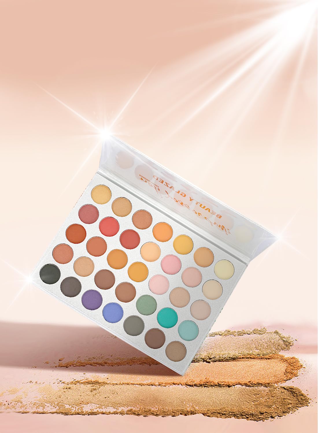 35 Colors Eyeshadow Palette, Long Lasting Highly Pigmented Matte and Shimmer Eye Shadow Makeup Palette, Eye Shadow Palette Gift Set for Girl Woman
