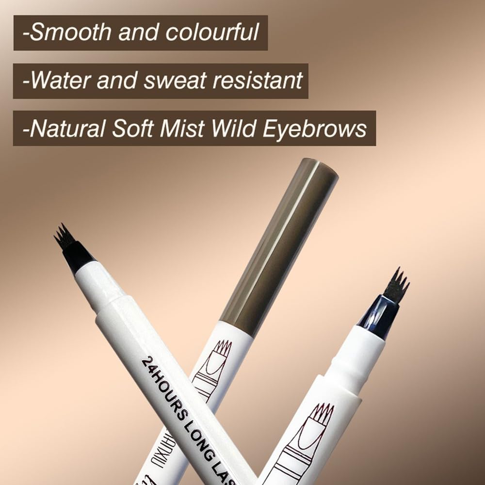 Eyebrow Pencil Liquid with 4 Fork Tip
