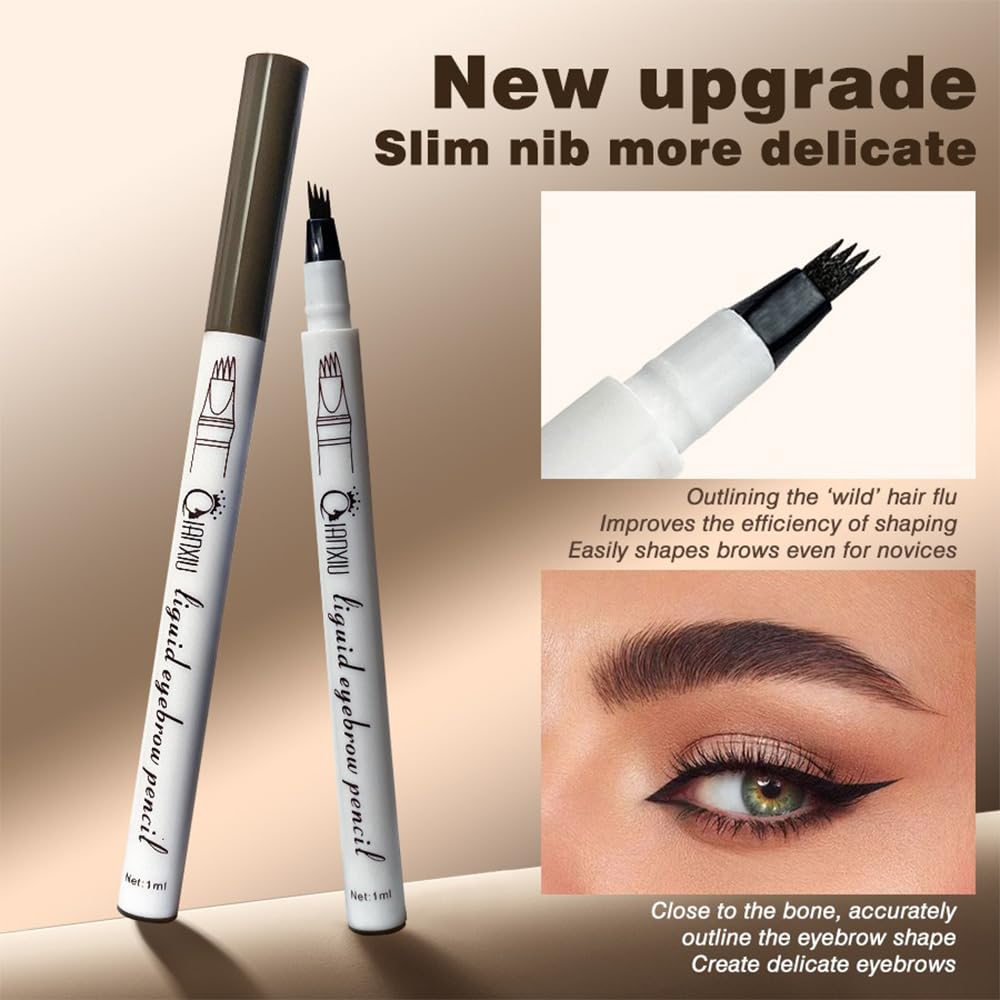 Eyebrow Pencil Liquid with 4 Fork Tip