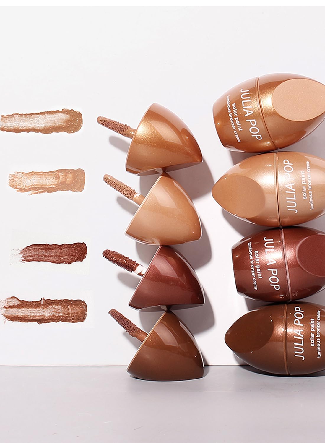 Face Contour Cream, Natural Matte Waterproof Long Lasting Luminous Bronzer Cream, Face Contour Illuminator Makeup, Smooth Face Contouring Highlighter Liquid Stick