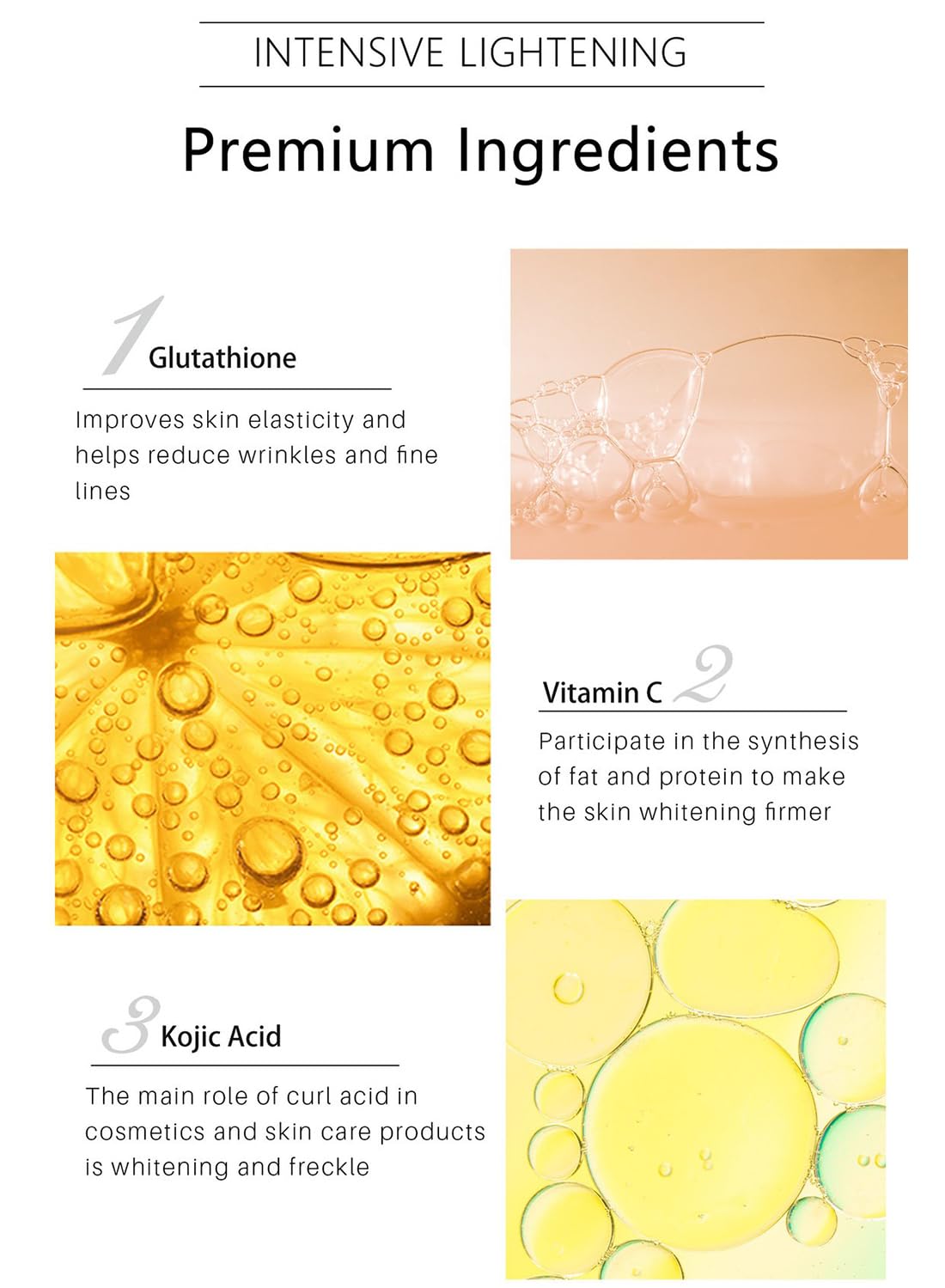 2% Glutathione Facial Cream, Whitening and Anti-Wrinkle Face Moisturizer, 20g