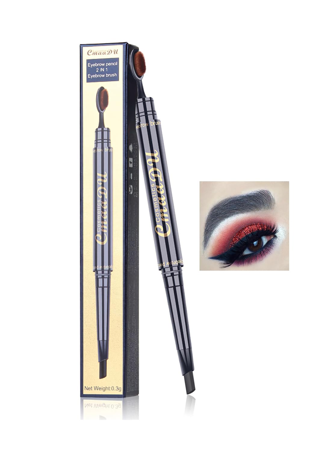 Eyebrow Toothbrush Pencil