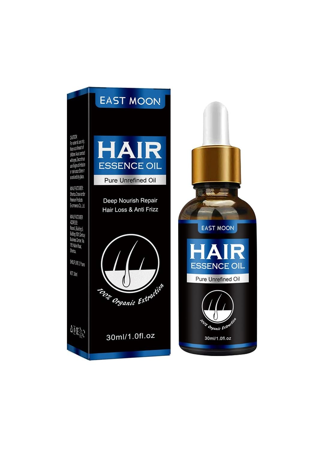 Hair Essence Oil, Hair Care to Promote Healthy Hair Growth and Reduce Frizz 30ml
