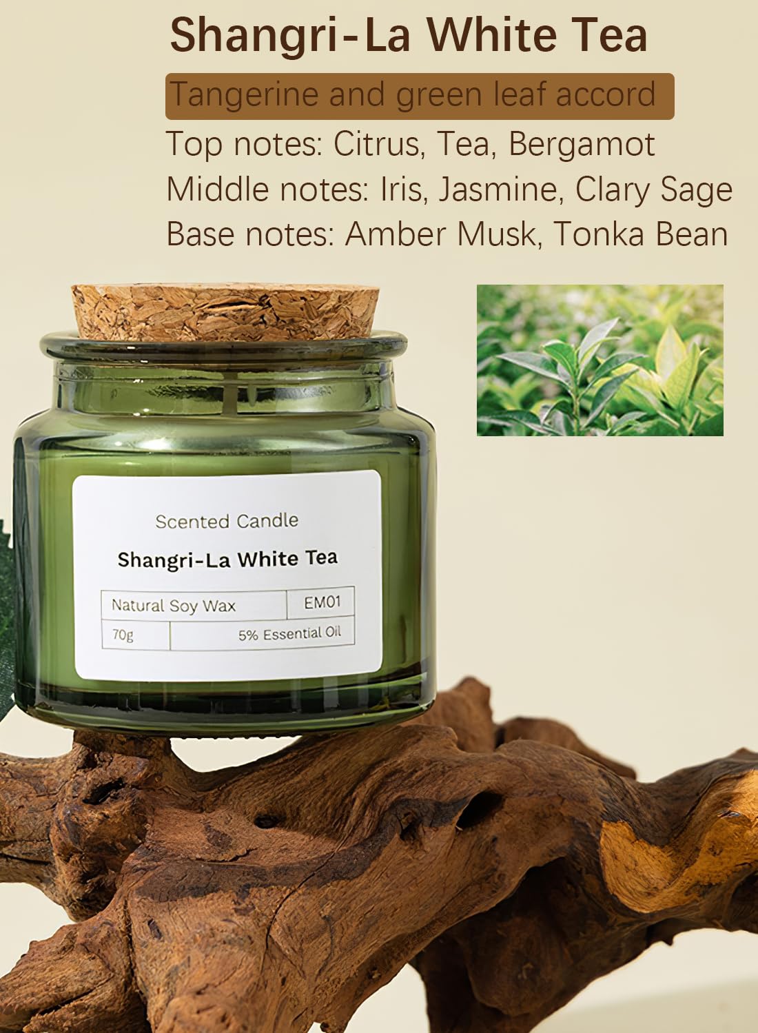 Scented Candles, Long Lasting Strong Fragrance Aromatherapy Candles, Candle Gift Set, Soy Candle for Home SPA Bathing Yoga Travel,