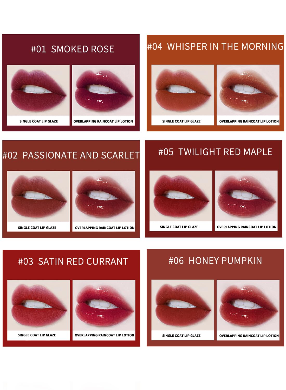 2 in 1 Velvet Matte Lip Gloss with Fixing Raincoat, Long Lasting Waterproof Double Head Lipstick Liquid, No Sticking Lip Makeup for Women