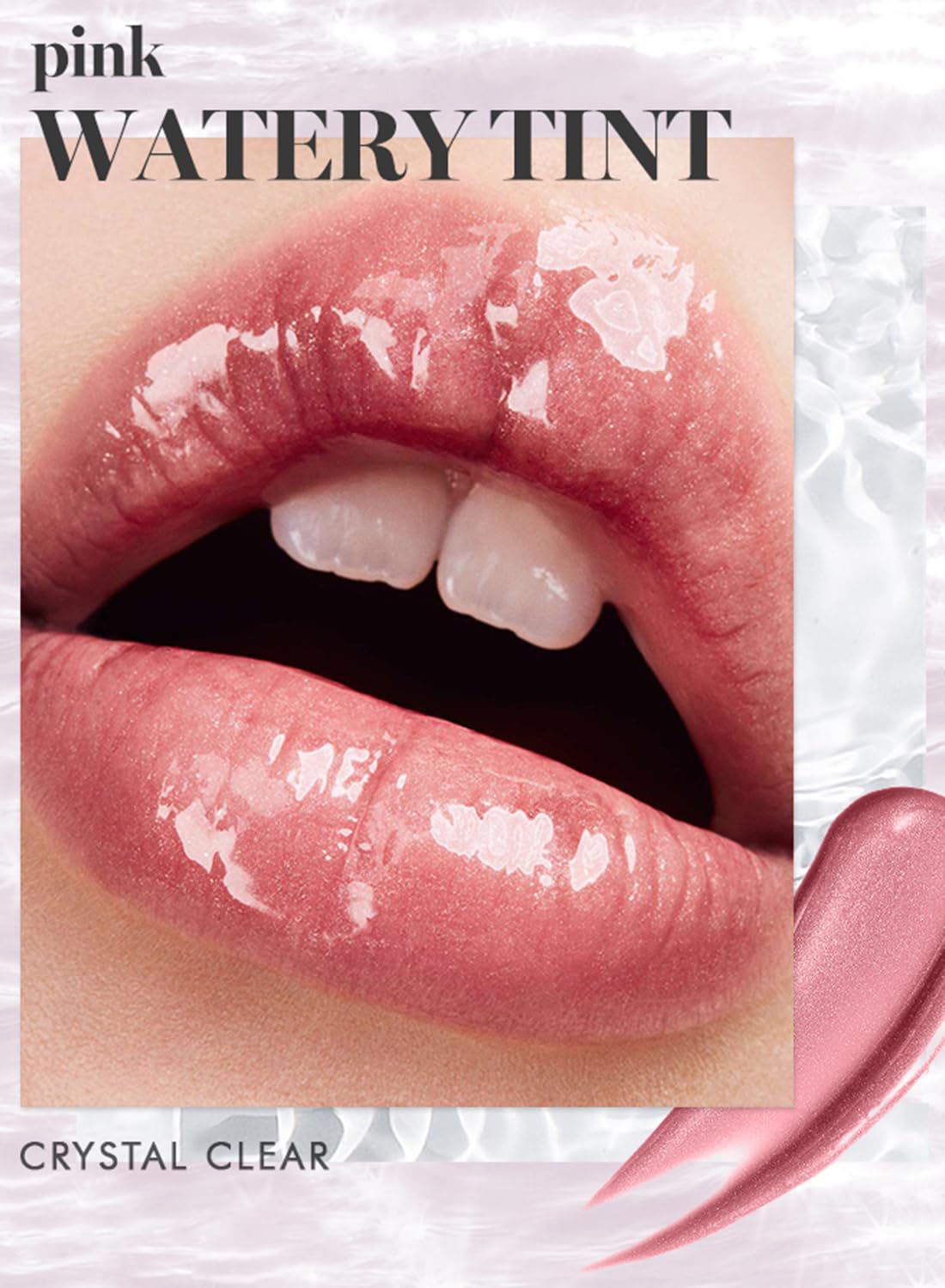 Jelly Lipstick Liquid, Mirror Cat Paw Waterproof High Pigment Lip Gloss