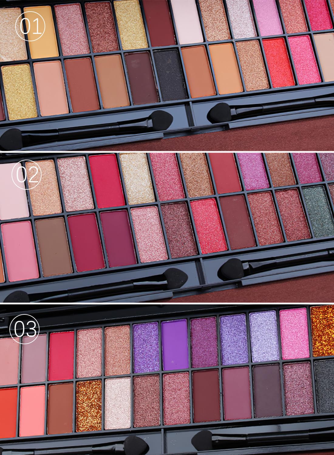 Eyeshadow Palette with Brushes