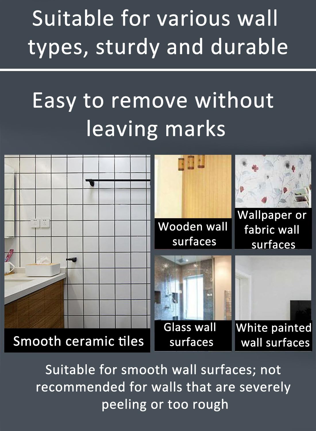 Velcro High Blackout Curtains, Without Rods and Thermal Insulated Curtains for Bedroom and Living Room