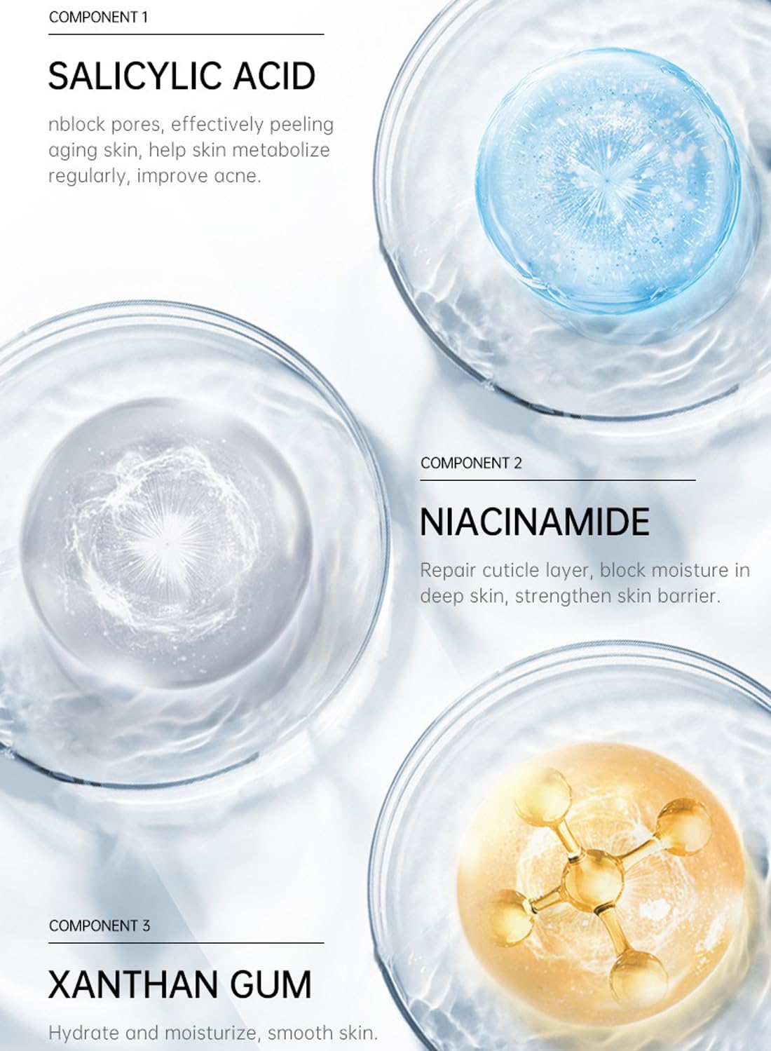 0.3% Salicylic Acid Cream, Face Lotion Preventing Breakouts for Acne Skin - 15ml