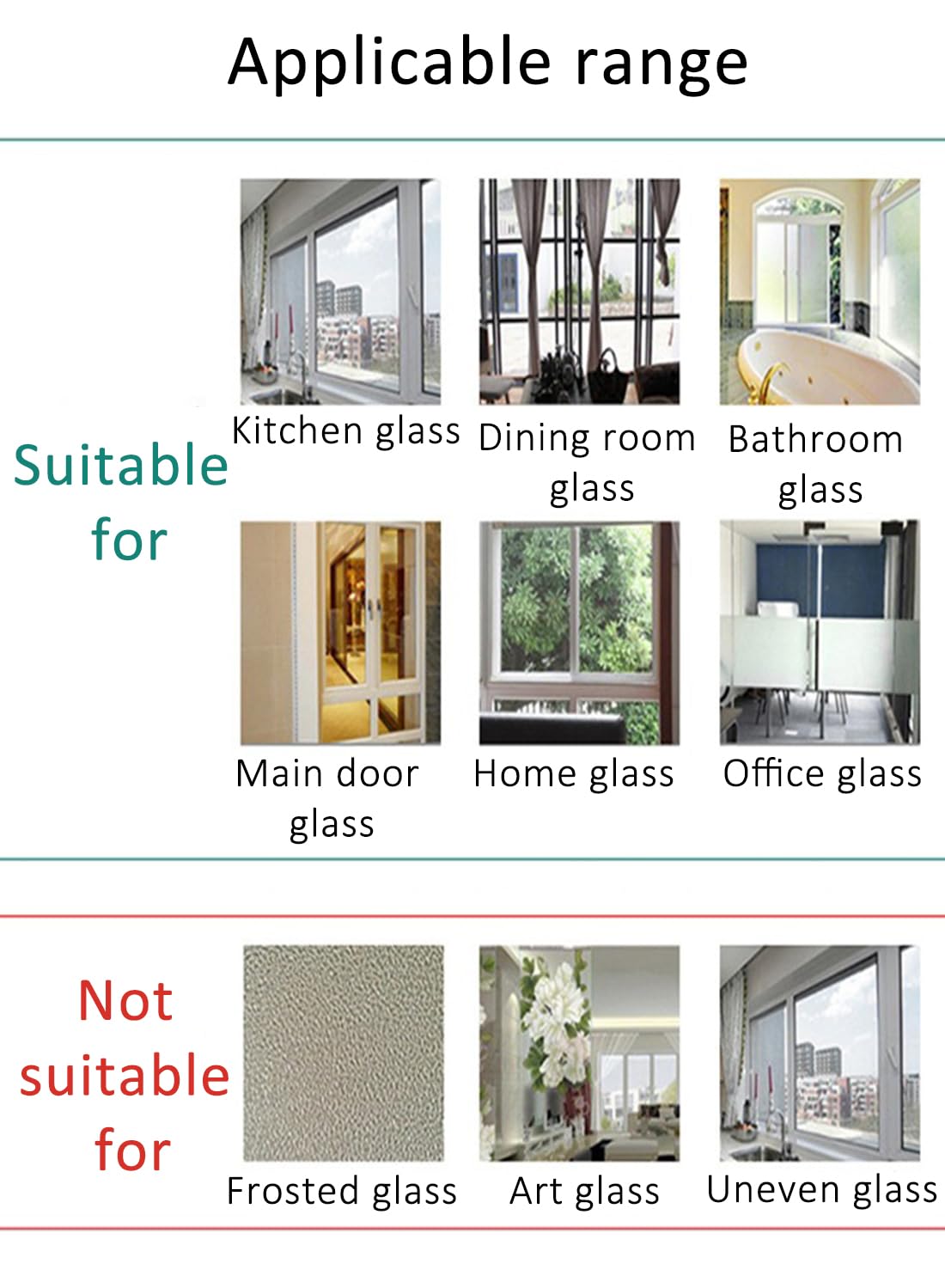 Window Privacy Film Set