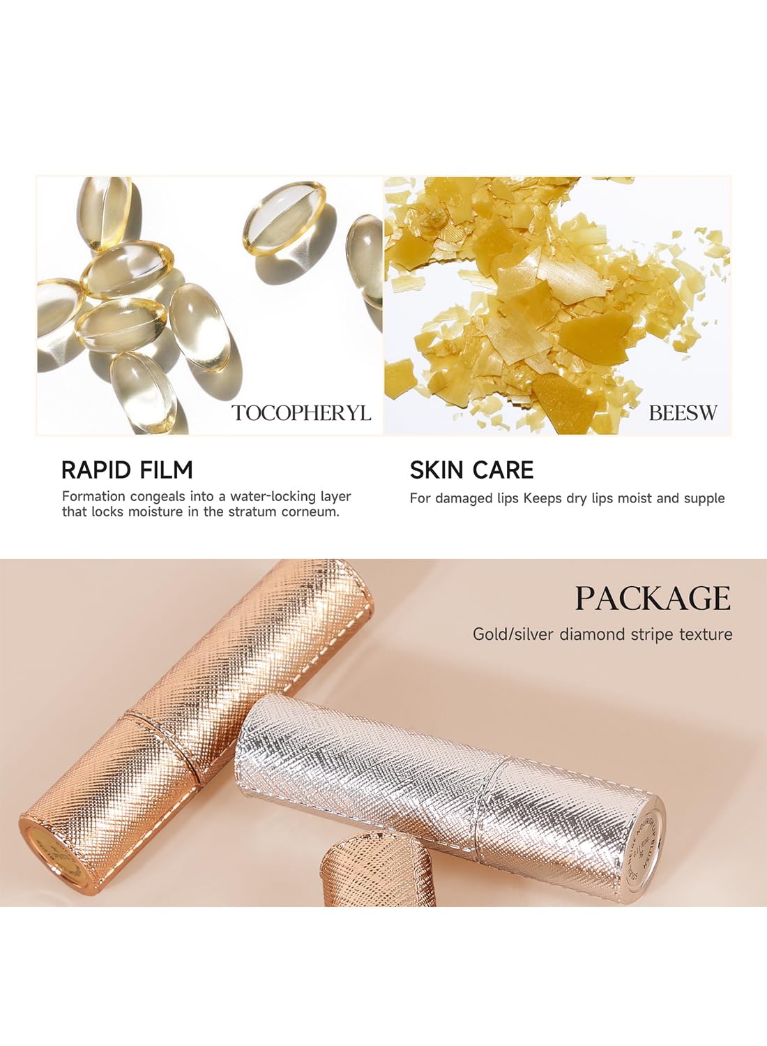 Temperature Color Changing Lipstick, Moisturizing Long Lasting Tinted Lip Balm, Nourishing Lip Moisturizer, Hydrating Lip Gloss