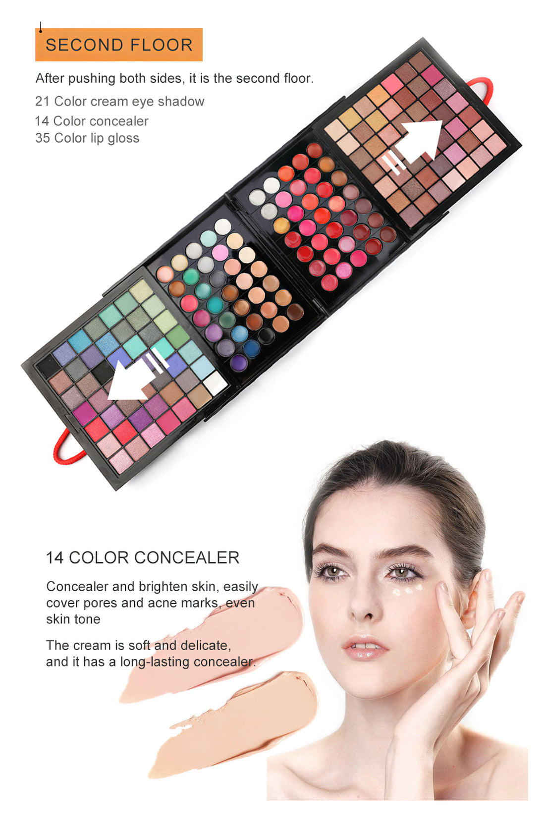 L&wen All-in-One Makeup Kit with Mirror