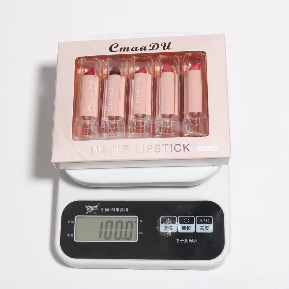 CmaaDu 5 Colors Matte Lipstick Set