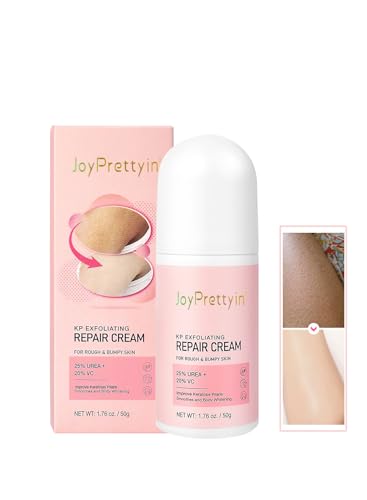 Repair Cream, Exfoliating Treatment for Dry and Rough Skin with Urea & VC