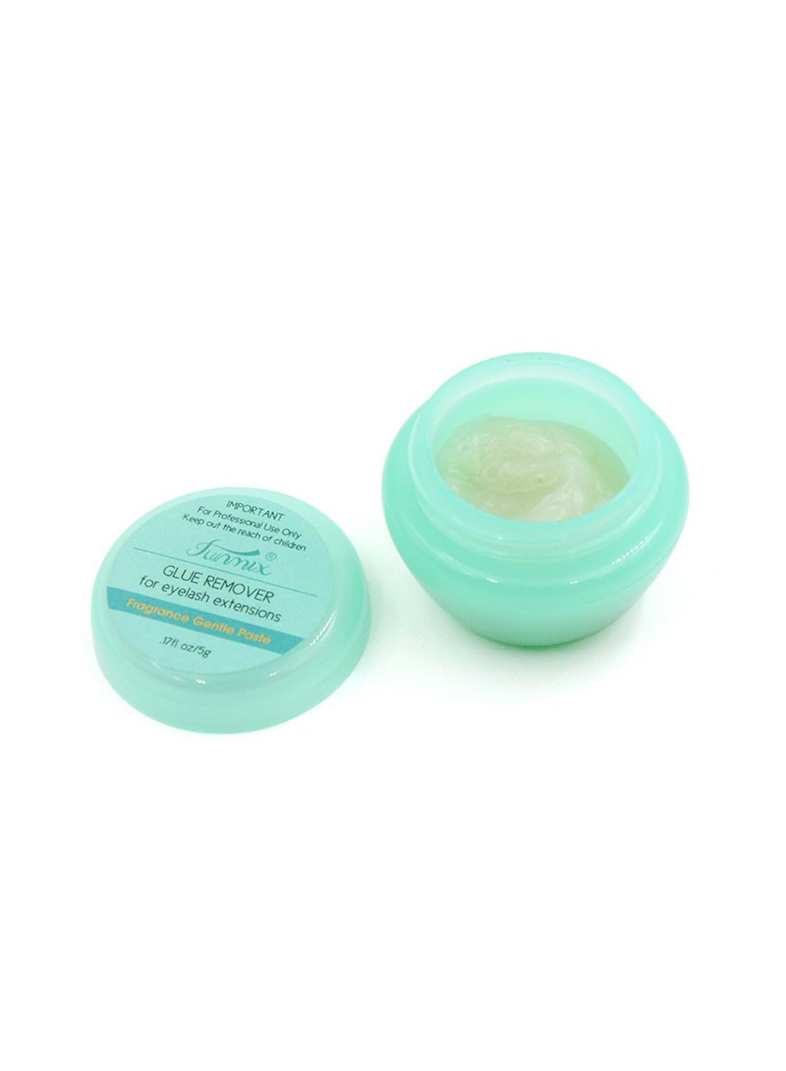 Eyelash Extensions Remover Cream, Lashes Glue Remover for Salon 5g