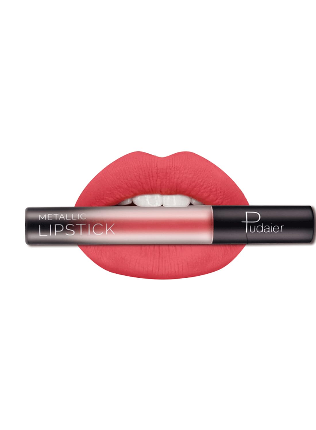 Matte Velvet Lip Gloss, Long Lasting Waterproof Non-Stick Cup Liquid Lipstick, Lightweight High Pigmented Lip Makeup for Women