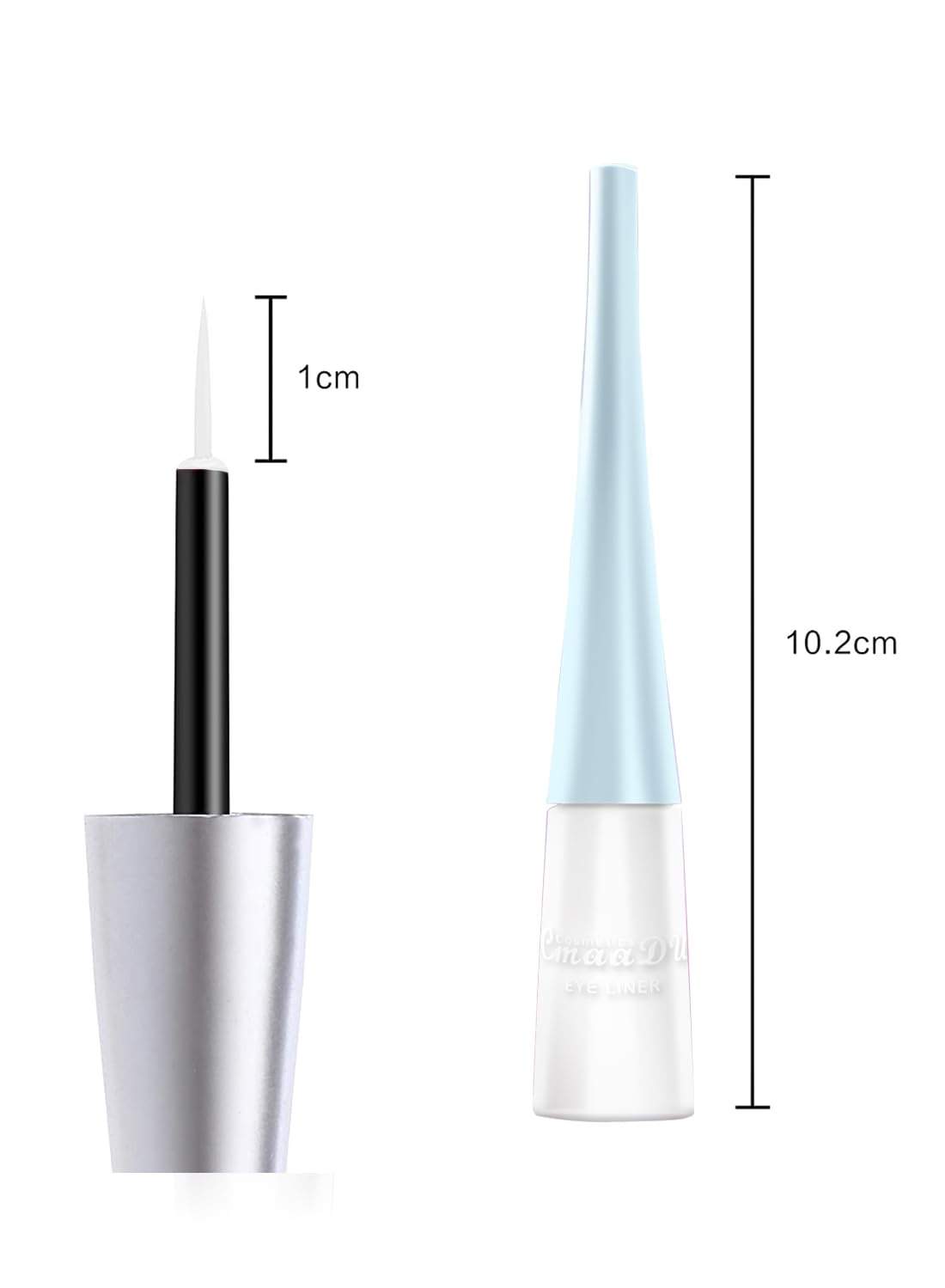 L&Wen Matte Liquid Eyeliner, Colorful Waterproof Long Lasting Sweat Proof High Pigment Pencil, Quick Drying Eyes Makeup for Women
